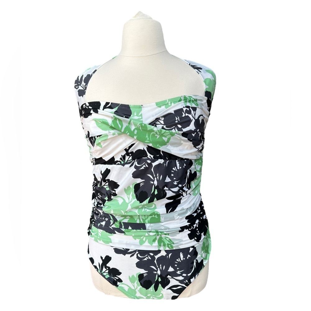 Miraclesuit Tropical Leave One Piece‎ Swimsuit Size: 20W New!